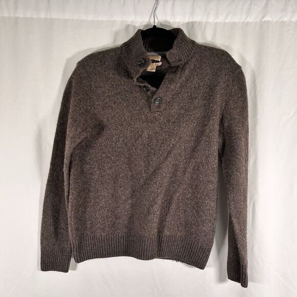 Telluride Clothing Company Lambs Wool Sweater Women's Large Brown Pullover - Picture 1 of 7